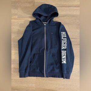 Tommy Hilfiger Vintage Zip Up Size XL MEN BUT FITS AS LARGE MEN